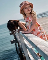 Toddler Floral Tiered Dress