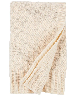Textured Knit Blanket