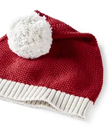 Baby Organic Cotton Sweater Knit Santa Hat