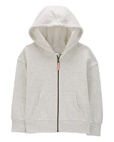 Kid Zip-Up Fleece Hoodie