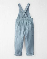 Toddler Organic Cotton Gauze Overalls