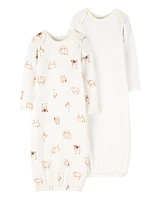 Baby 2-Pack PurelySoft Sleeper Gowns