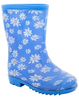 Toddler Daisy Print Rain Boots