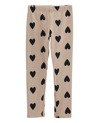 Kid Heart Cozy Fleece Leggings