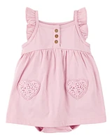 Baby Floral Flutter Sunsuit