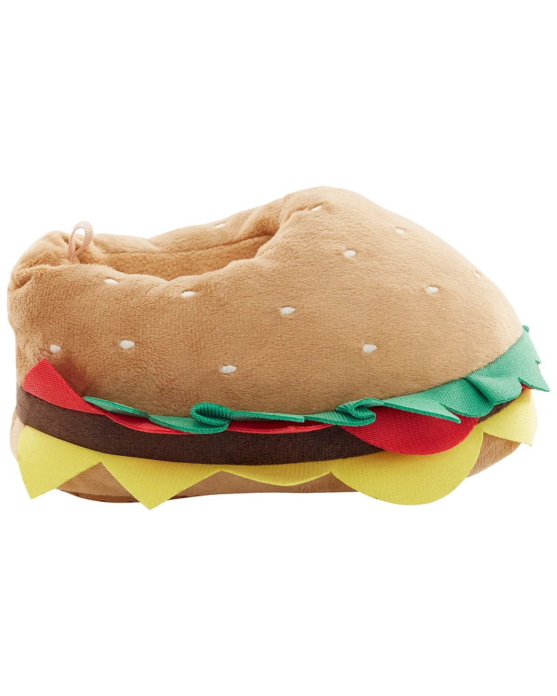 Cheeseburger Slipper Shoes