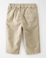 Baby Linen Pants Made with Organic Cotton