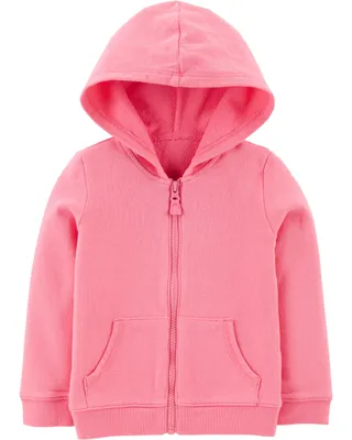 Zip-Up French Terry Hoodie