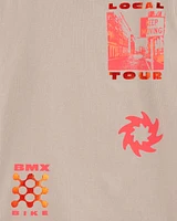 BMX Bike Thermal Graphic Tee