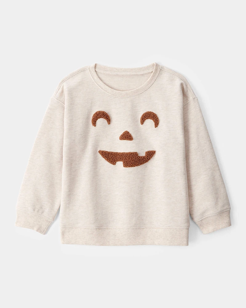 Toddler Halloween Jack-O-Lantern Sweatshirt