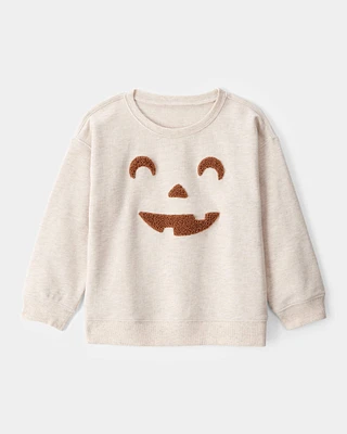 Toddler Halloween Jack-O-Lantern Sweatshirt
