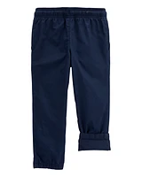 Toddler Pull-On Poplin Pants