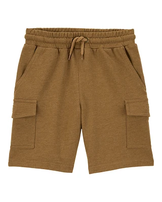 Kid Pull-On Knit Cargo Shorts