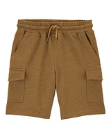 Kid Pull-On Knit Cargo Shorts
