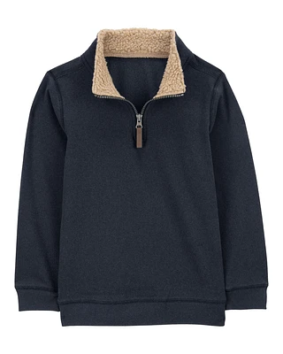 Kid Half-Zip Pullover Sweater