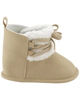 Baby Faux Sherpa Shoes