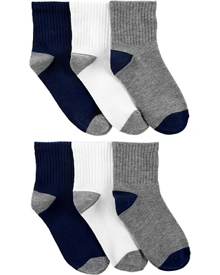 Kid 6-Pack Crew Socks