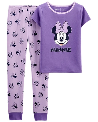 2-Piece Minnie Mouse 100% Snug Fit Cotton Pyjamas