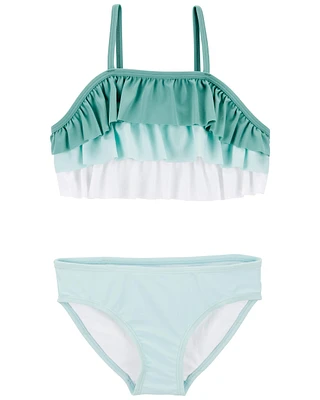 Kid Ombré 2-Piece Bikini Swimsuit