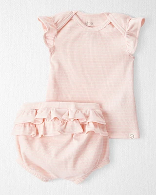 Baby 2-Piece Organic Cotton Rib Set