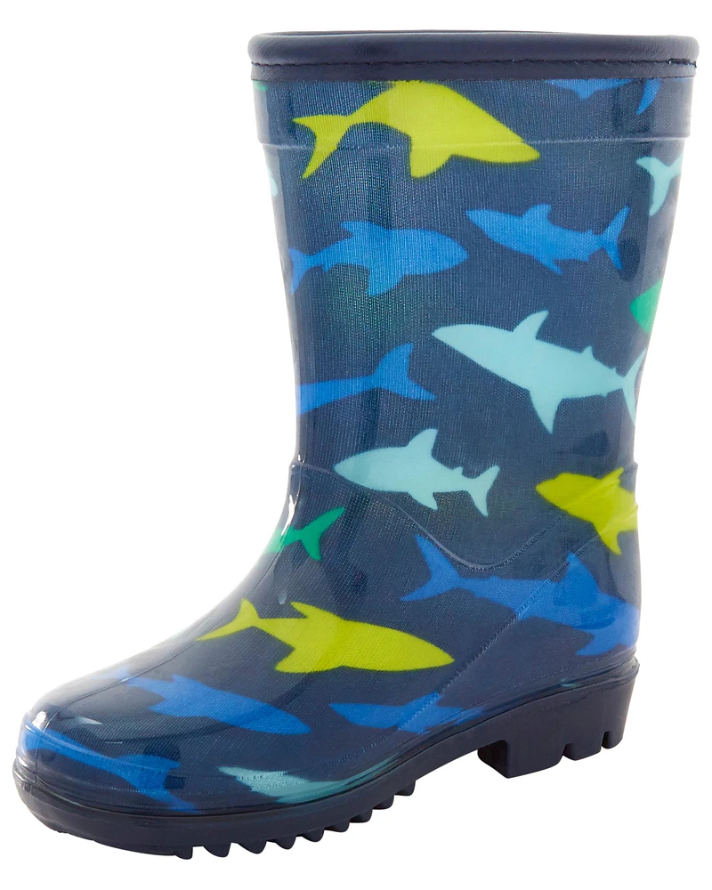 Toddler Shark Rain Boots