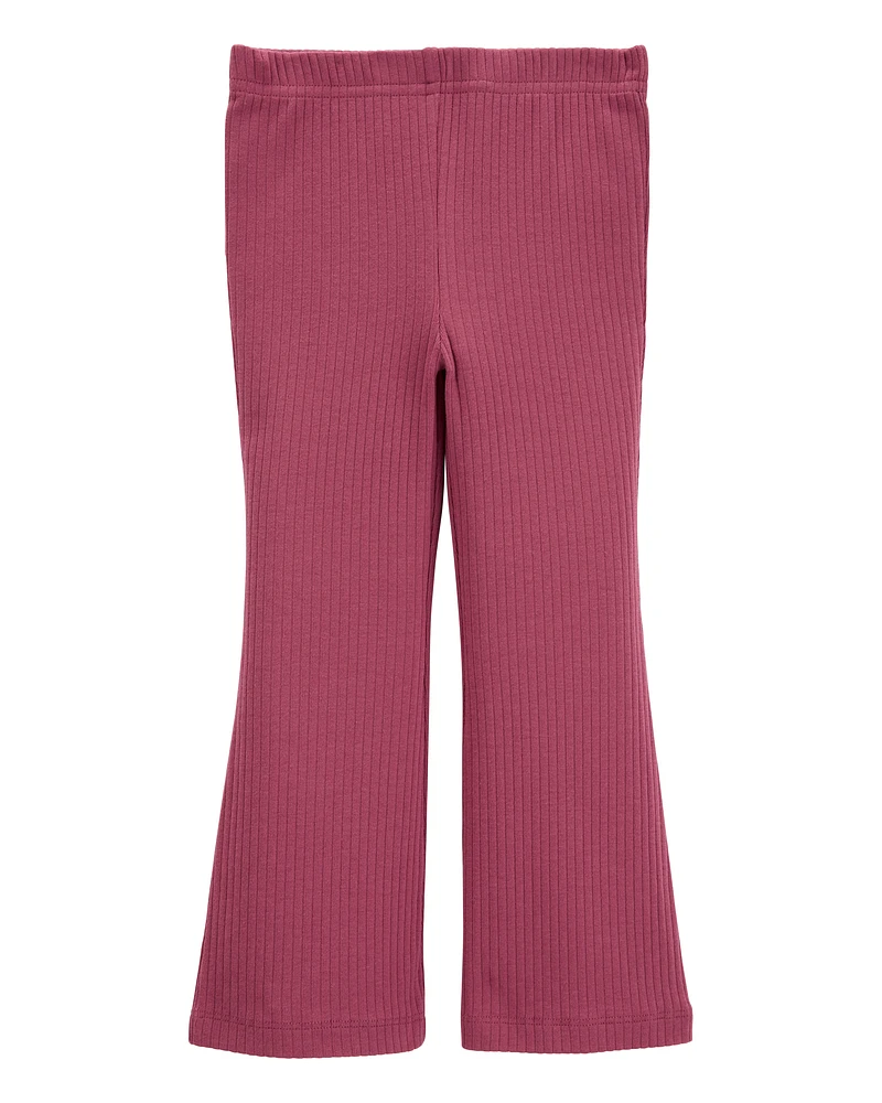 Toddler Flare Ribbed Pants