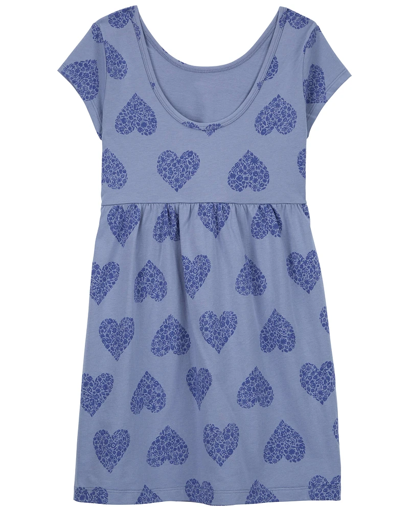 Kid Heart Jersey Dress