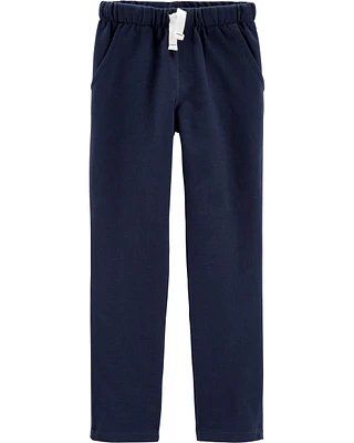 Kid Pull-On French Terry Pants