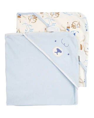 Baby 2-Pack Hooded Baby Towels
