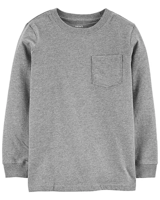 Kid Long-Sleeve Pocket Tee