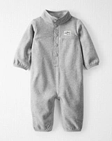 Baby Microfleece Jumpsuit Made with Organic Cotton