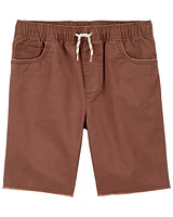 Kid Pull-On Poplin Shorts