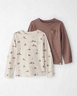 Toddler 2-Pack Organic Cotton Tees Beavers' Creek Print