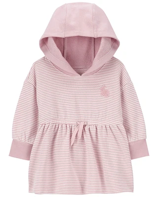 Baby Striped Hooded Dress