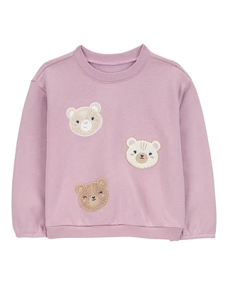 Toddler Bear Fleece Sweatshirt