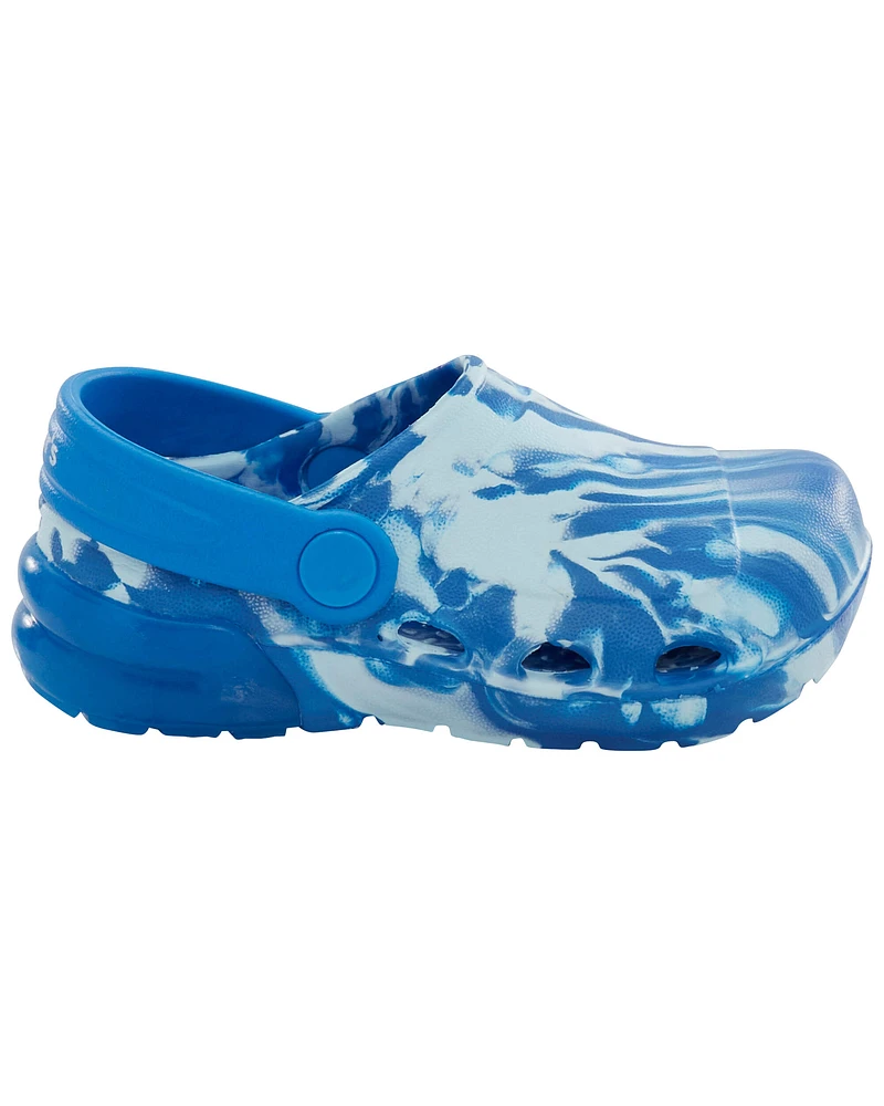 Tie-Dye Light-Up Rubber Clogs