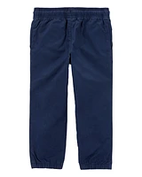 Baby Pull-On Poplin Pants