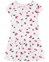 Cherry Cotton Dress