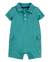 Baby Polo Cotton Romper