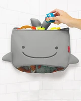 Moby Corner Bath Toy Organizer - Grey