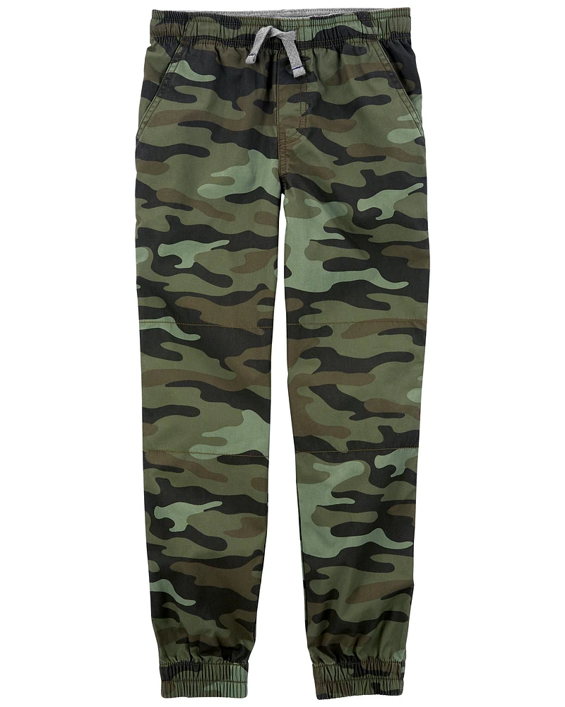 Kid Camo Everyday Pull-On Pants