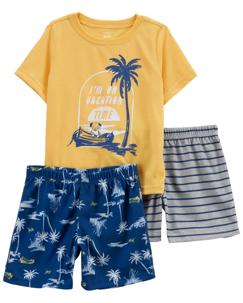 LUCKY BRAND Linen Palm Tree Tropical Shorts