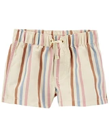 Baby 2-Piece Sailboat Rashguard & Striped Swim Trunk Set