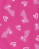 Kid Barbie Coat Style Loose Fit 2-Piece Pyjamas - Pink