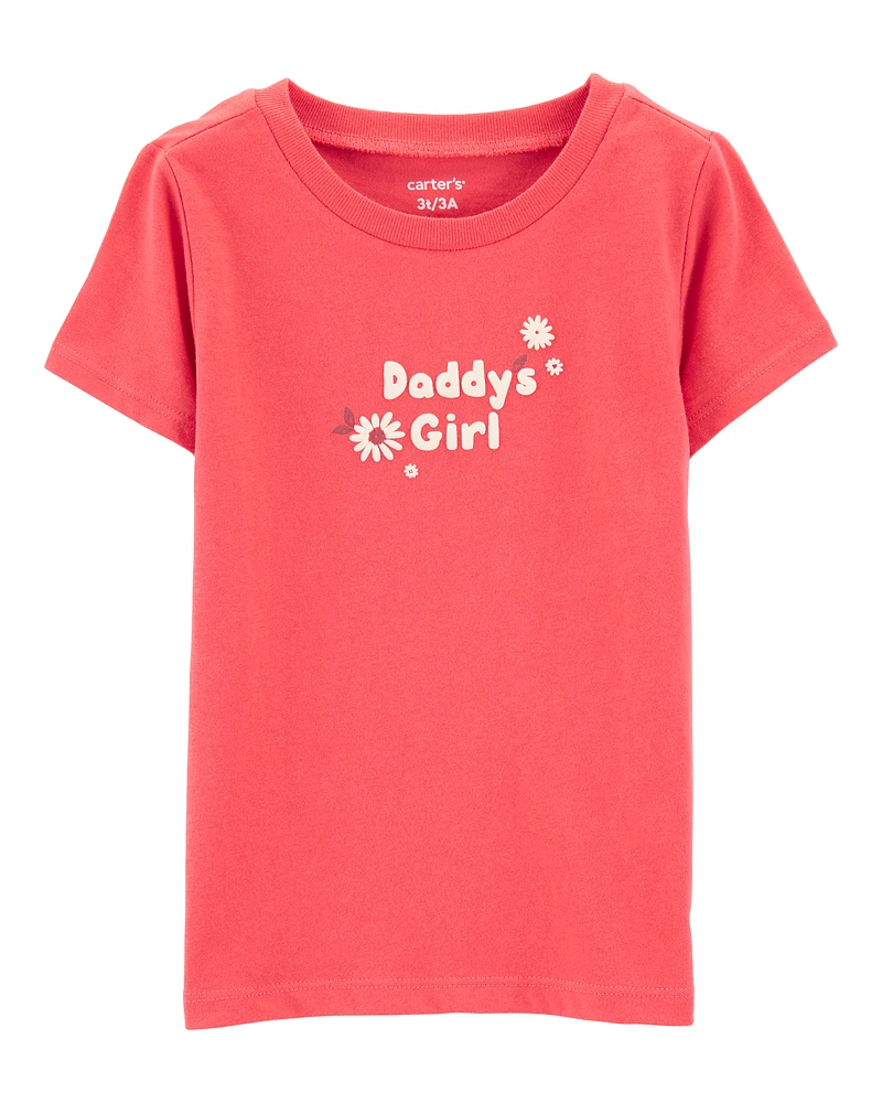Toddler Daddy's Girl Graphic Tee