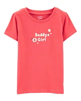 Toddler Daddy's Girl Graphic Tee