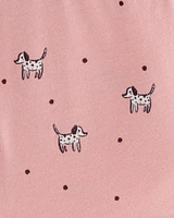 Toddler Dog Print Dress