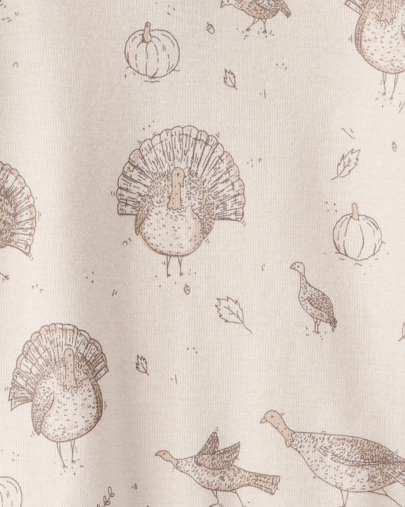Baby Organic Cotton Pyjamas Autumn Grove Print