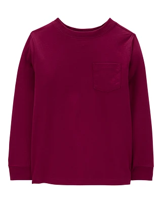 Kid Long-Sleeve Pocket Tee