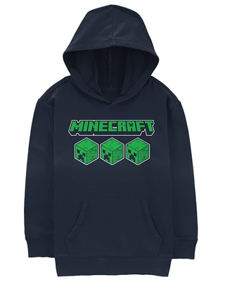 Kid Minecraft Pullover Hoodie